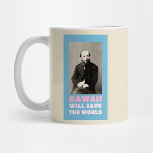 Dostoevsky being kawaii Mug
